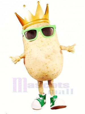 Cool Patate Mascotte Costume Dessin animé