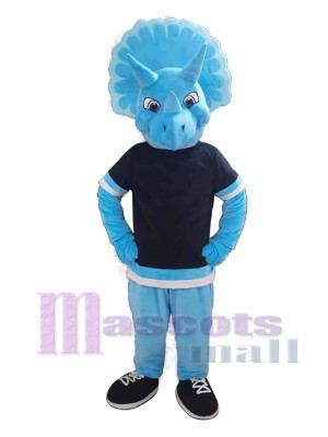 Tricératops costume de mascotte