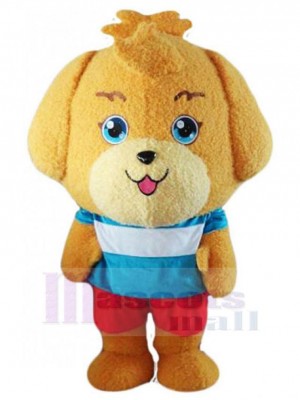 Chien costume de mascotte