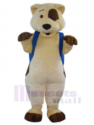 Chien costume de mascotte