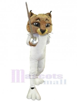 Chat costume de mascotte