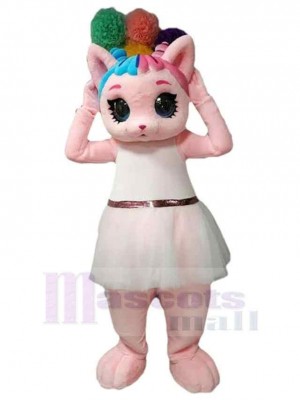Chat costume de mascotte