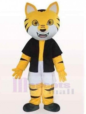 Chat costume de mascotte