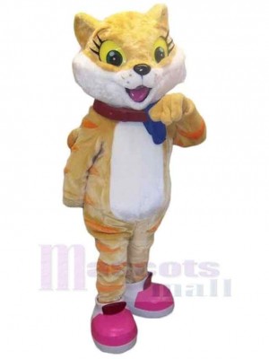 Chat costume de mascotte