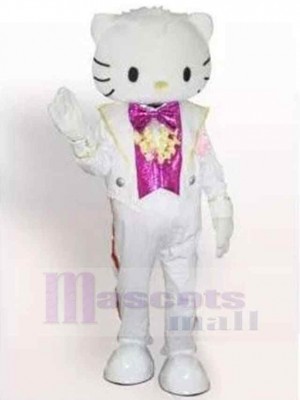 Chat costume de mascotte