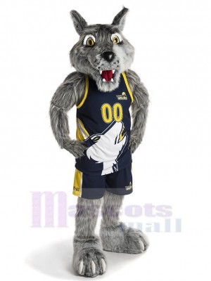 Loup costume de mascotte