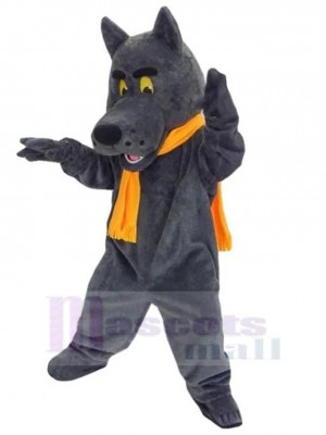 Loup costume de mascotte