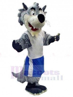 Loup costume de mascotte
