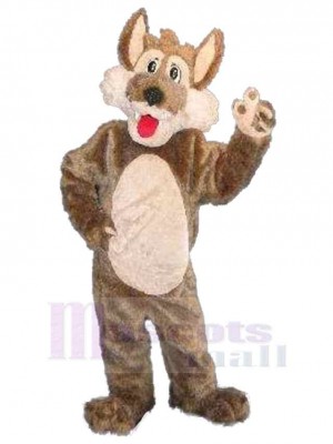 Loup costume de mascotte