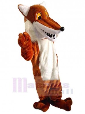 Loup costume de mascotte