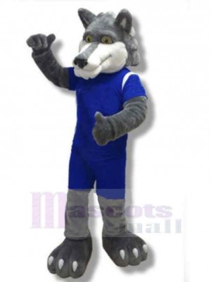 Loup costume de mascotte