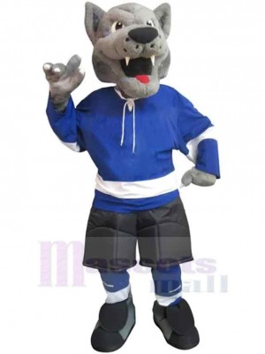 Loup costume de mascotte