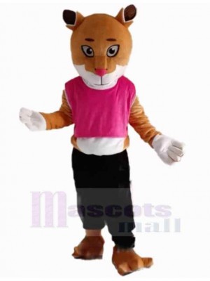 Tigre costume de mascotte