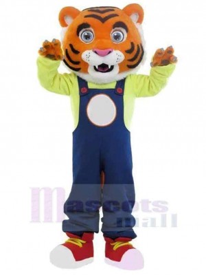 Tigre costume de mascotte