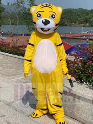 Tigre costume de mascotte