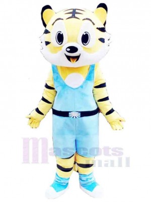 Tigre costume de mascotte