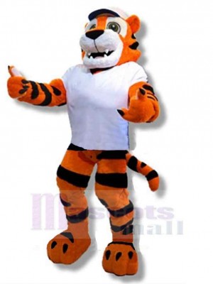 Tigre costume de mascotte