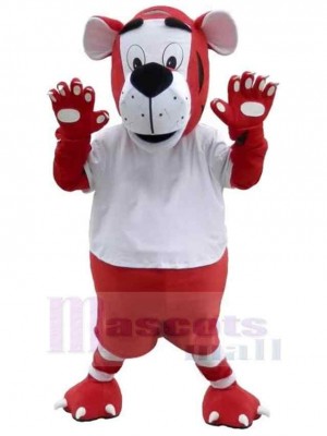 Tigre costume de mascotte