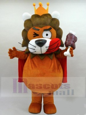 Lion costume de mascotte