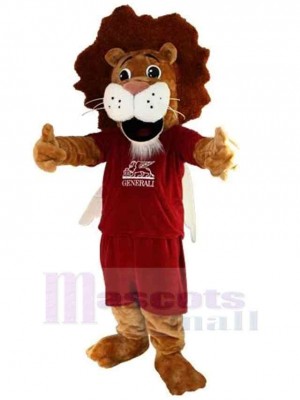 Lion costume de mascotte