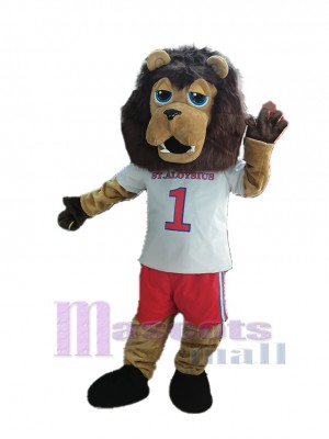Lion costume de mascotte