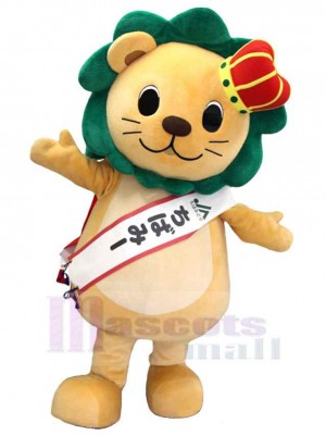 Lion costume de mascotte