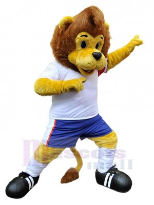 Lion costume de mascotte