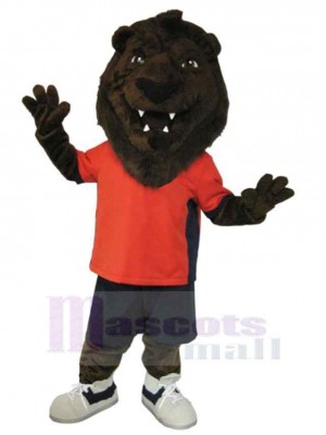 Lion costume de mascotte