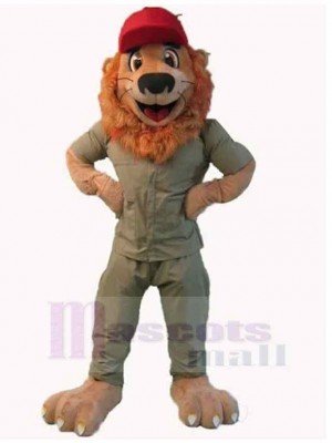 Lion costume de mascotte