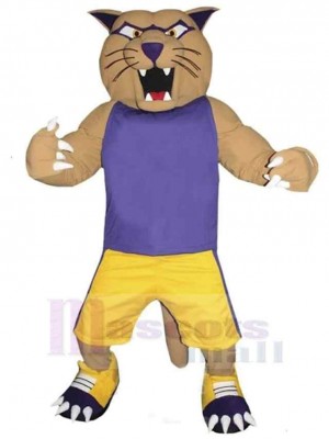 Cougar costume de mascotte