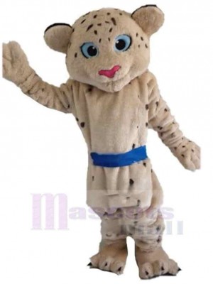 Léopard costume de mascotte