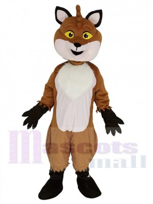 Renard costume de mascotte