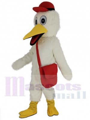 Cigogne costume de mascotte