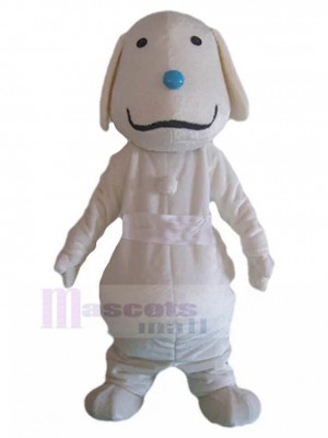 Chien costume de mascotte