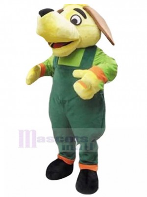 Chien costume de mascotte
