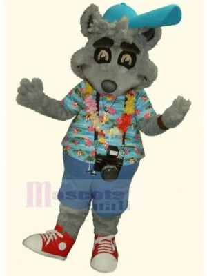 Chien costume de mascotte