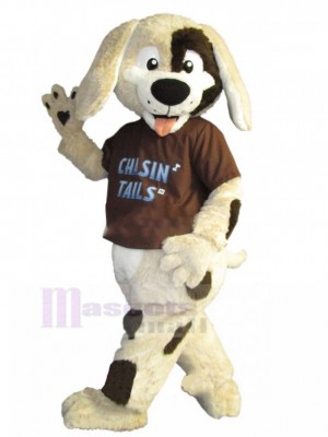 Chien costume de mascotte