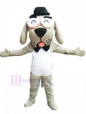 Chien costume de mascotte