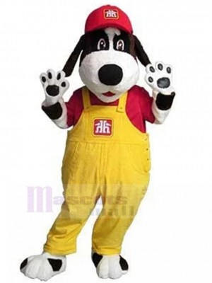 Chien costume de mascotte