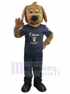 Chien costume de mascotte