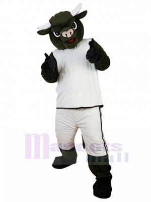 Taureau costume de mascotte