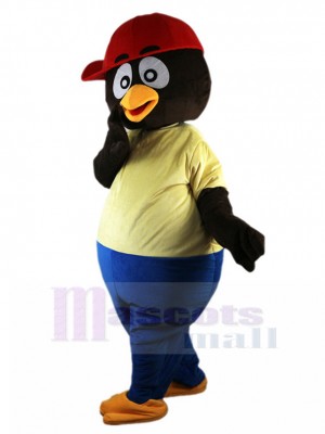 Pingouin costume de mascotte