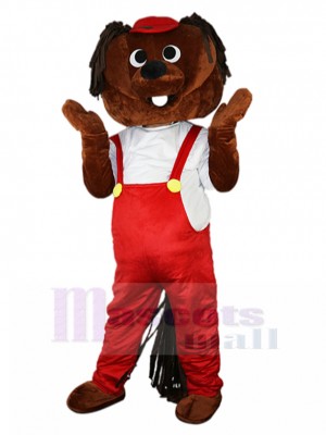 Hamster costume de mascotte