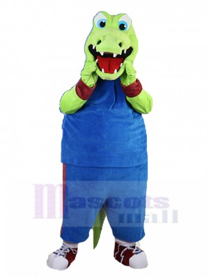 Crocodile costume de mascotte