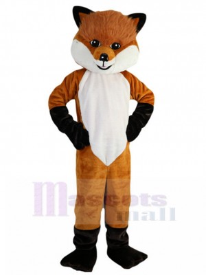 Renard costume de mascotte