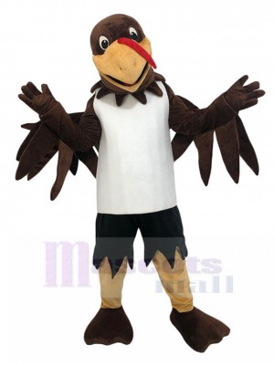 Aigle costume de mascotte