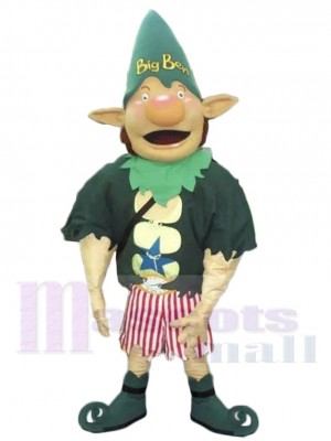 Elfe costume de mascotte