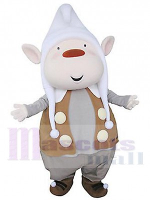 Elfe costume de mascotte