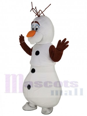 Olaf costume de mascotte