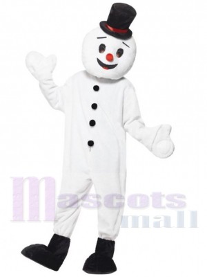 Bonhomme de neige costume de mascotte